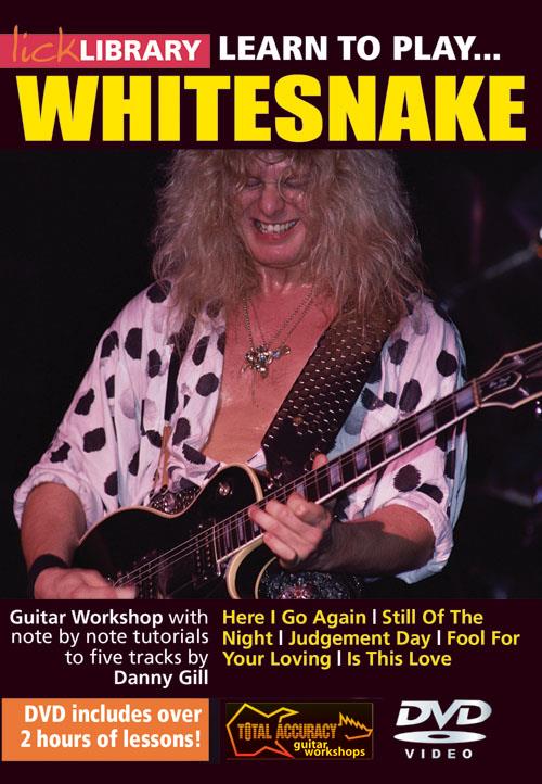 Learn to play Whitesnake DVD