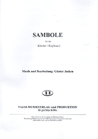 Sambole: für Posaune und Salonorchester