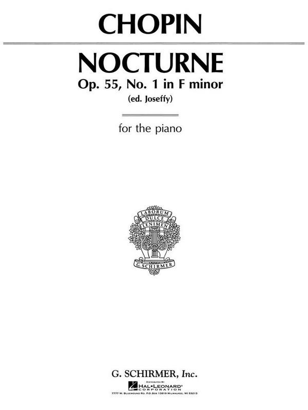 Nocturne in f Minor op.55,1