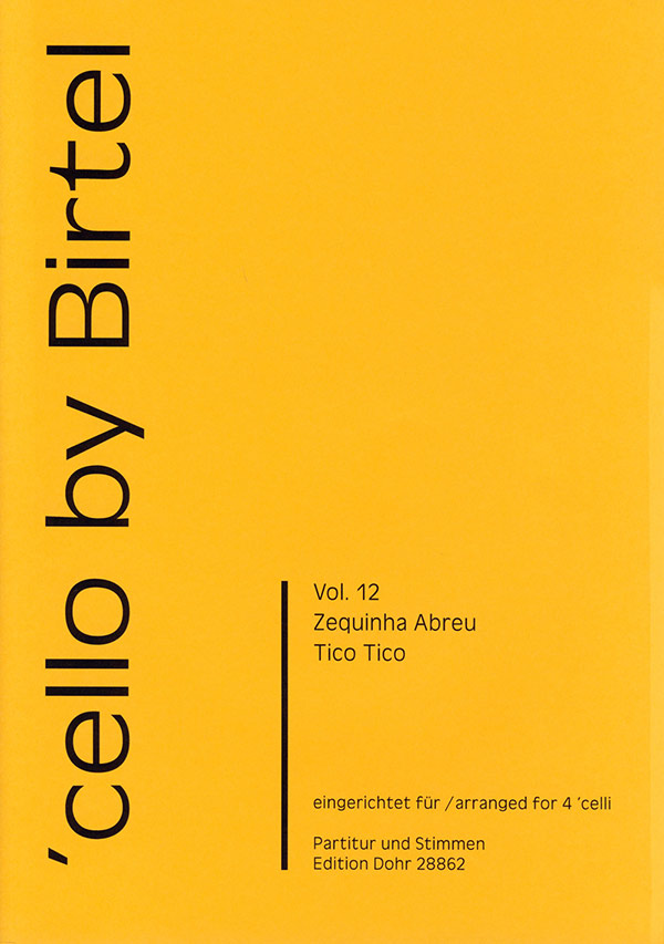 Tici Tico für 4 Violoncelli