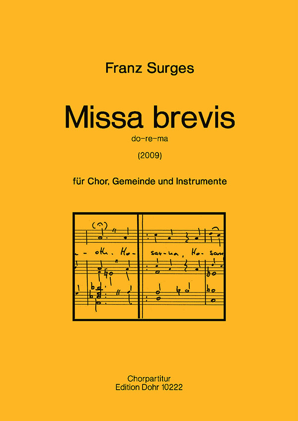 Missa brevis für gem Chor, Gemeinde