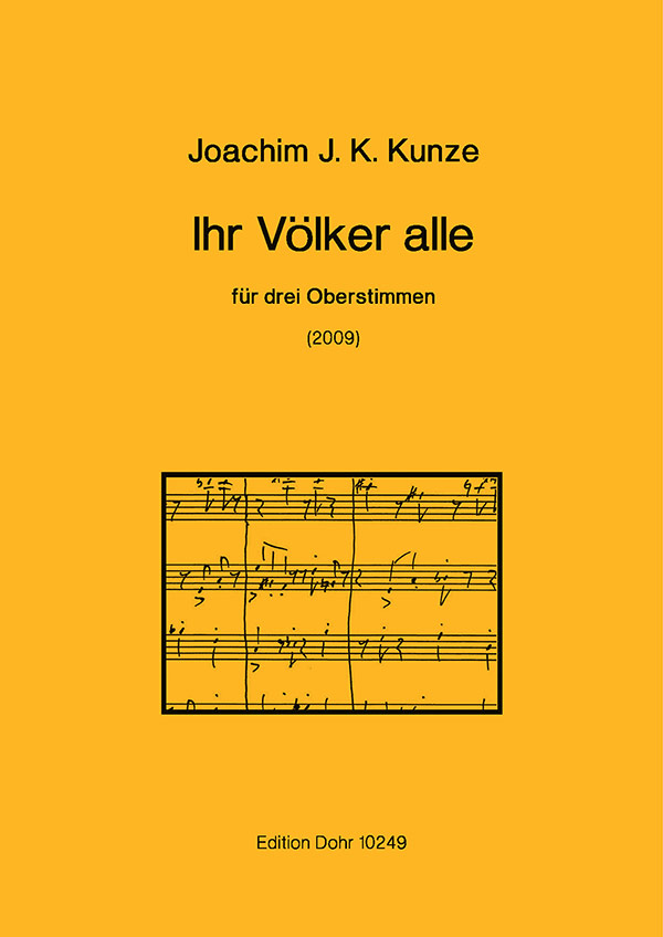 Ihr Völker alle