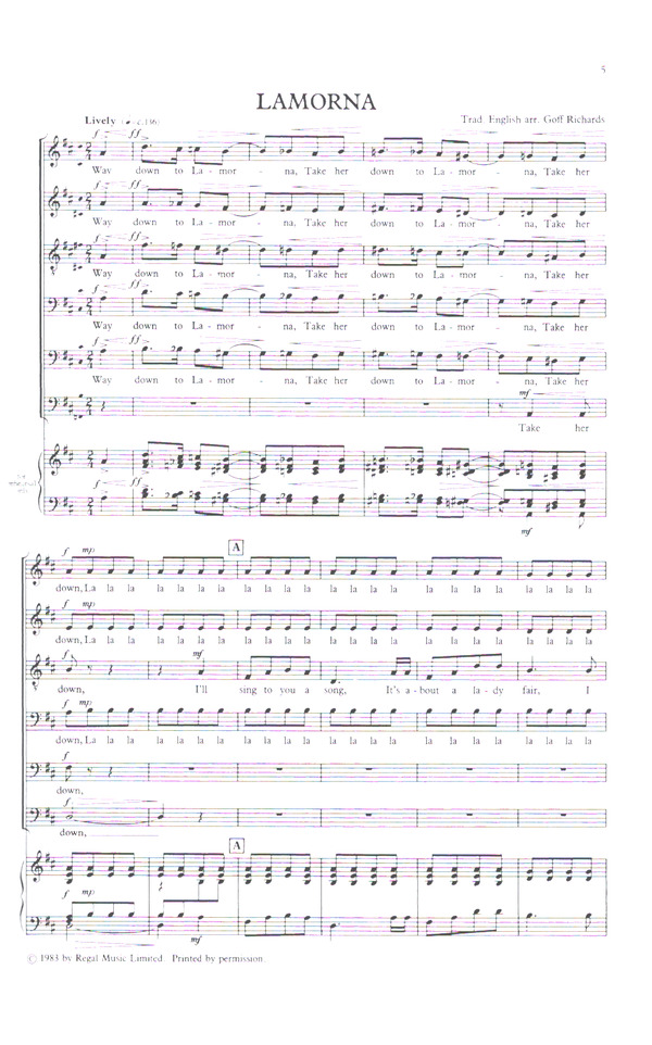 The King's Singers' Folk Songs