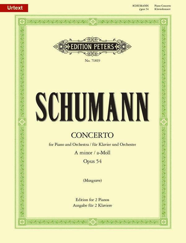 Konzert a-Moll op.54 für Klavier und Orchester