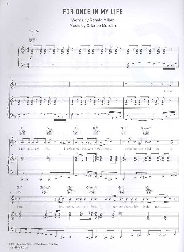 6 of the Best: Stevie Wonder