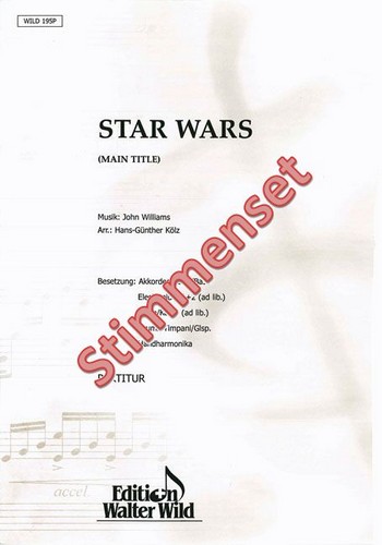 Star Wars: für Akkordeonorchester
