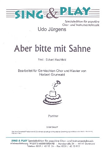 Aber bitte mit Sahne