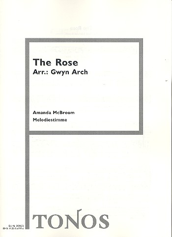 The Rose für Frauenchor und Klavier