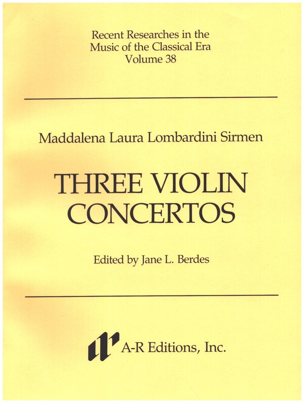 3 Violin Concertos no.1, no.3 and no.5