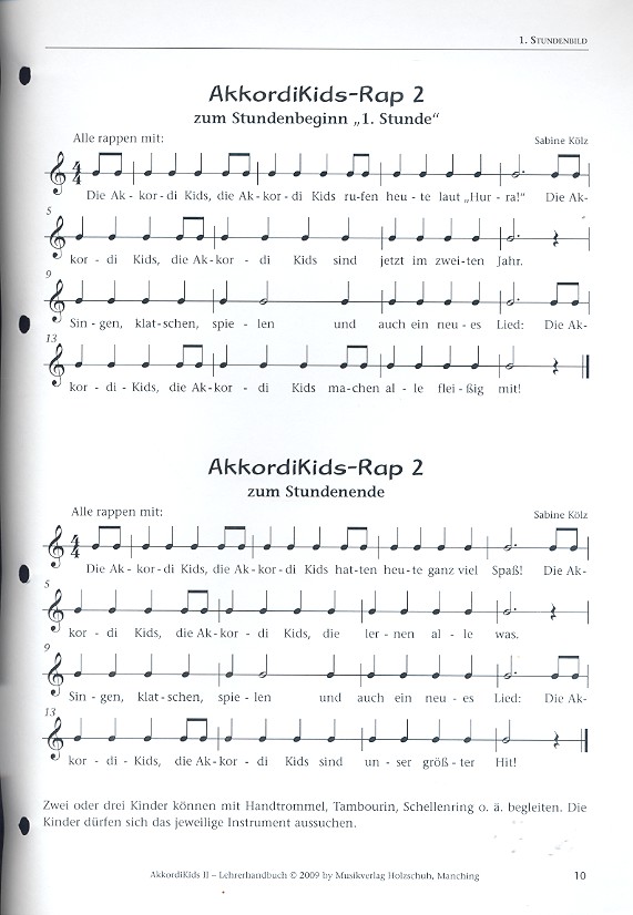 Akkordi Kids - Lehrerhandbuch Band 2