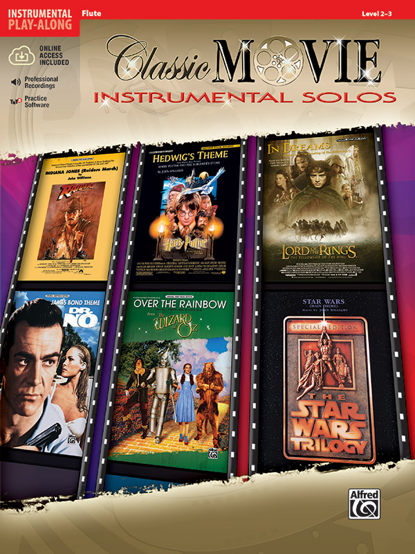 Classic Movie Instrumental Solos (+CD): flute