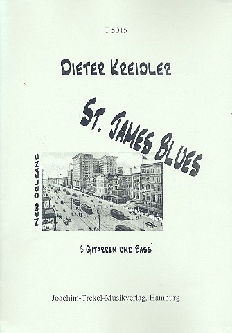 St. James Blues für Gitarrenensemble