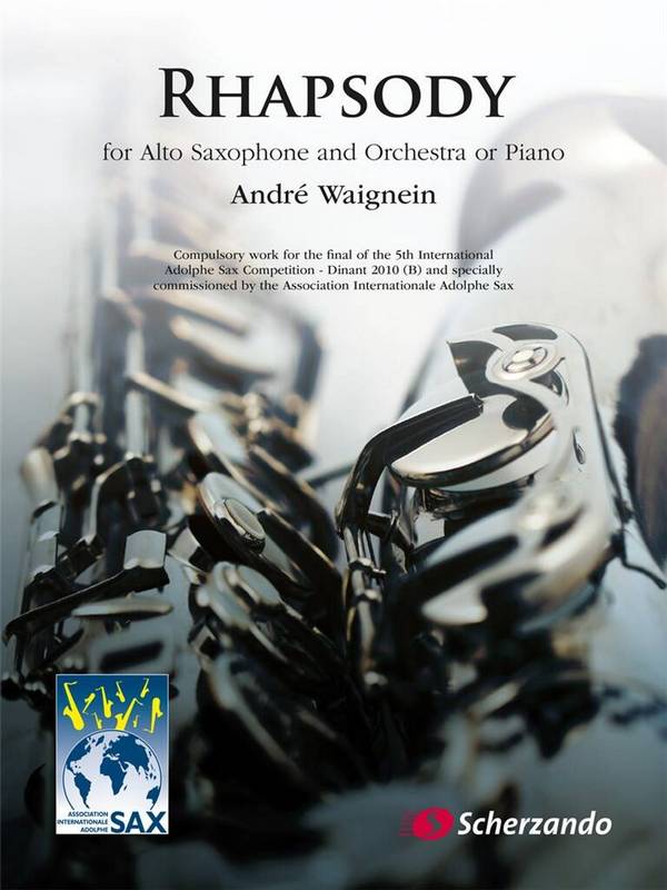 Rhapsody for alto saxophone and