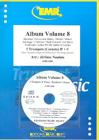 Album vol.8 (+CD) for 2 trumpets (cornets)