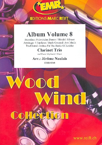 Album vol.8 for 3 clarinets and