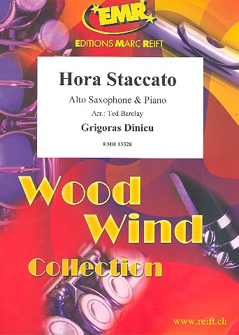 Hora staccato für Altsaxophon und Klavier