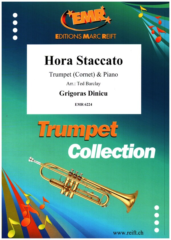 Hora staccato für Trompete (Kornett)
