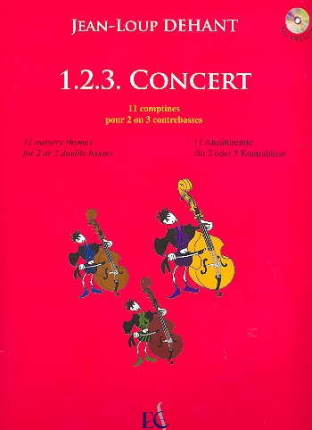 1.2.3. concert (+CD) pour 2 -3 contrebasses