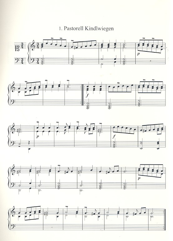 Pastorell Kindlwiegen Band 1