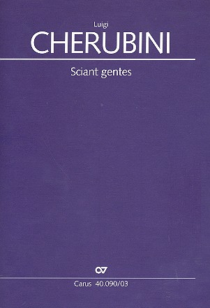Sciant gentes für Soli, gem Chor und