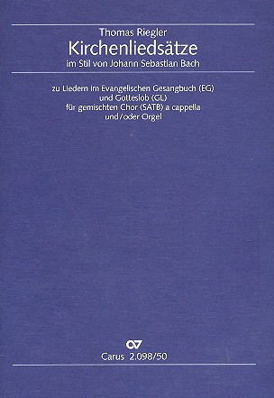 Kirchenliedsätze im Stil von Johann Sebastian Bach
