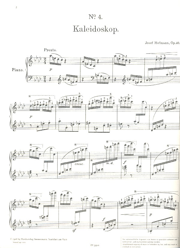 Kaleidoskop op.40,4