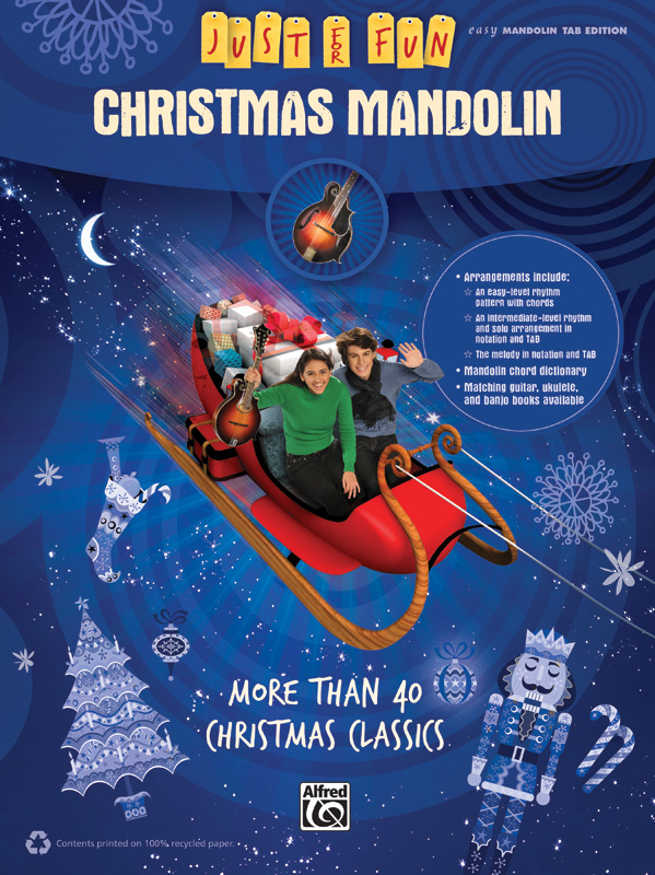 Christmas Mandolin for easy mandolin/tab