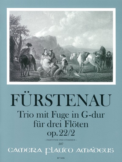 Trio G-Dur op.22,2 für 3 Flöten