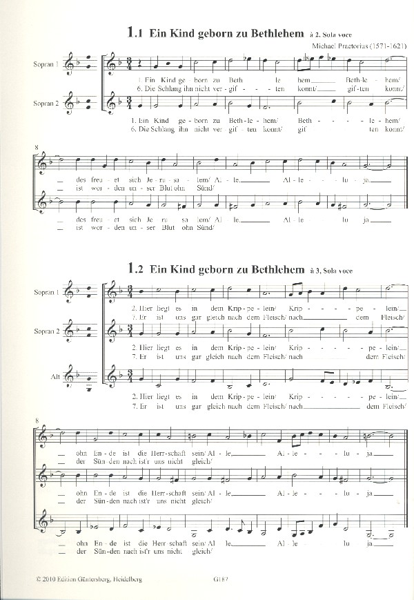 Puer natus in Bethlehem Band 12