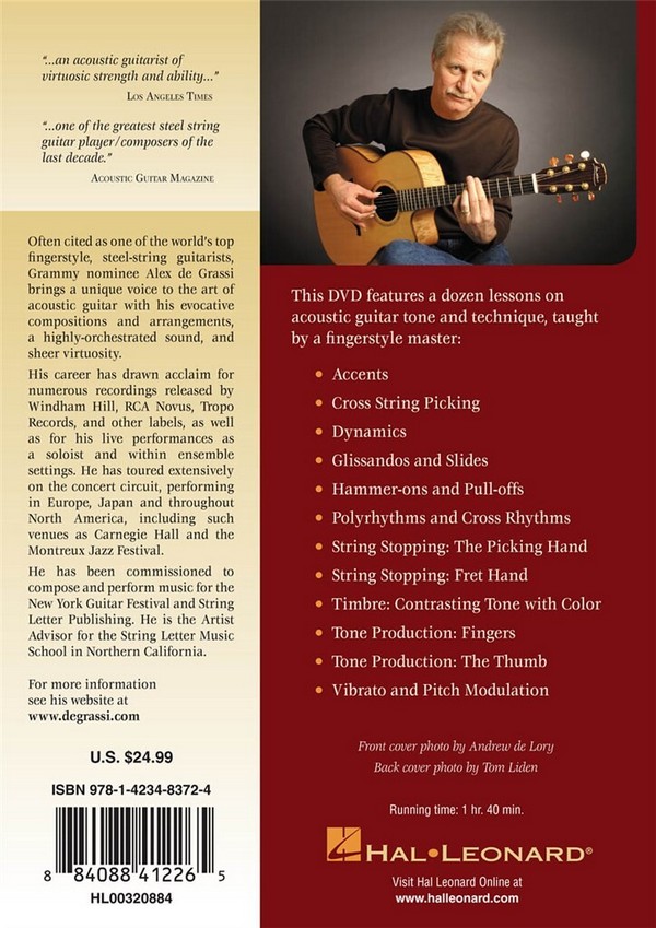 Acoustic Fingerstyle Guitar DVD