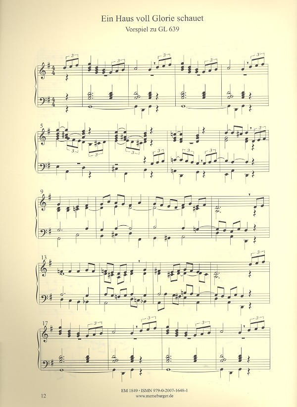 Choralvorspiele und Intonationen barocken Charakters Band 10