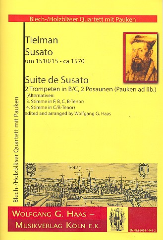 Suite de Susato für 2 Trompeten und
