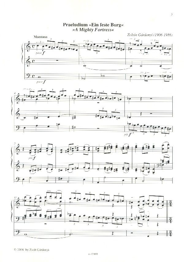 Drei Choralbearbeitungen