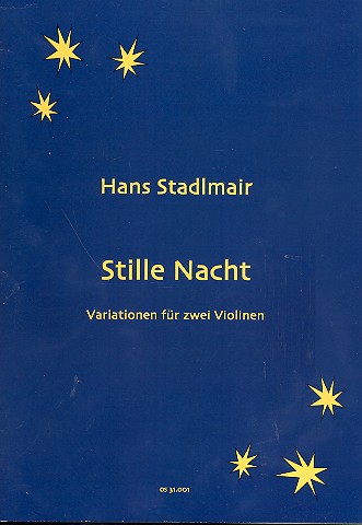 Stille Nacht für 2 Violinen
