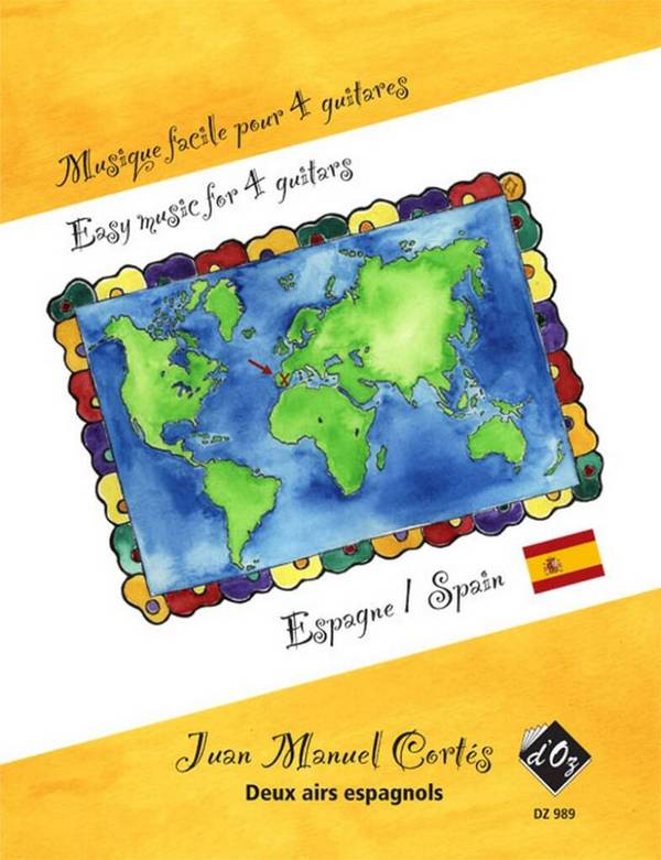 6 Airs espagnols pour 4 guitares