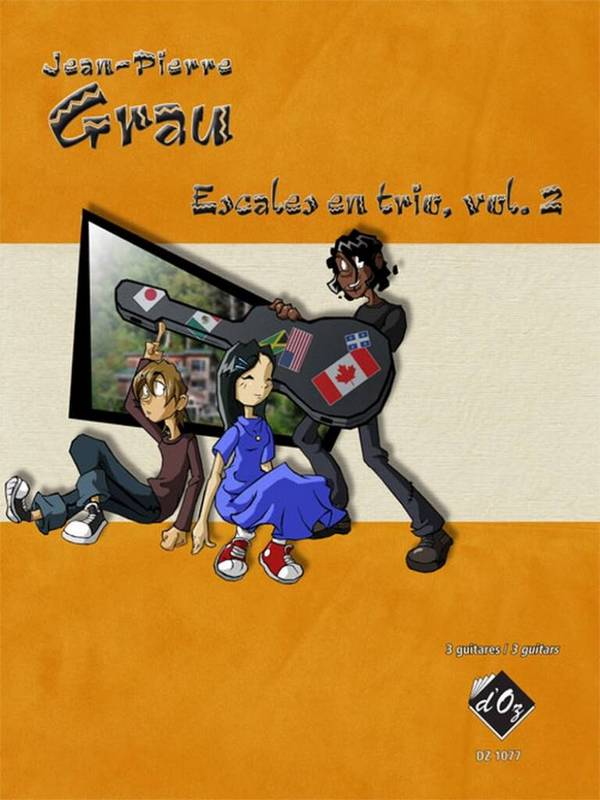Escales en Trio Vol.2 pour 3 guitares