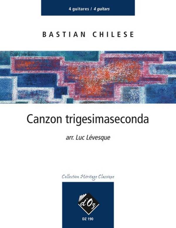 Canzon trigesimaseconda pour