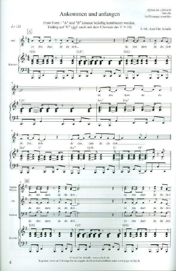 Angedacht 14 neue Songs und