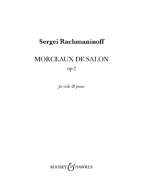Morceaux de salon op. 2