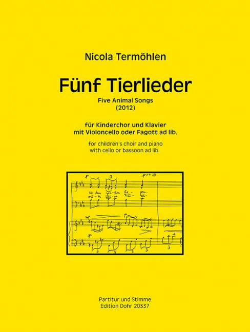 5 Tierlieder (2012)