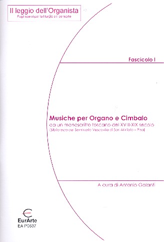 Musiche per Organo e Cimbalo