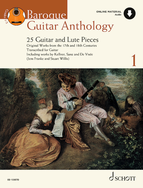 Baroque Guitar Anthology vol.1 (+Online Audio)