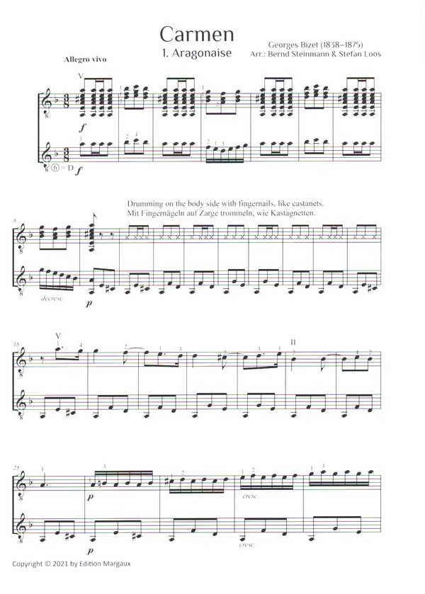 Carmen - 8 Arrangements