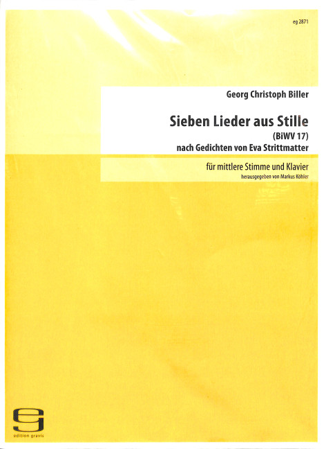 7 Lieder aus Stille BiWV17