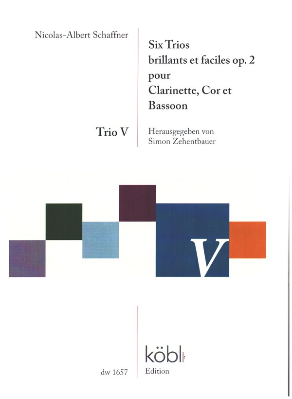 6 Trios brillants et faciles op.2- Trio no.5