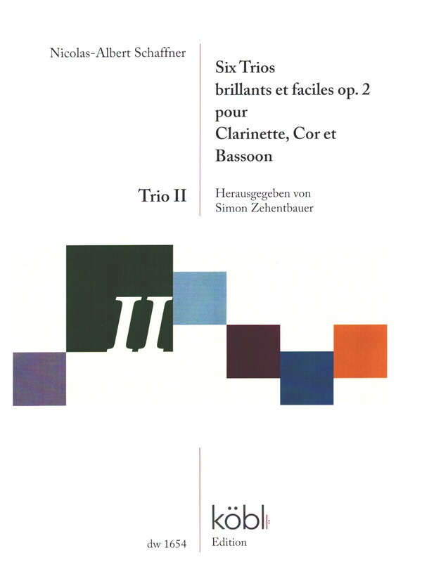 6 Trios brillants et faciles op.2- Trio no.2