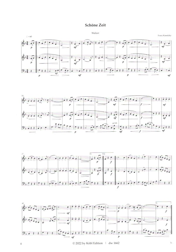 Landpartie-Trios Band 1 - Polkas und Walzer