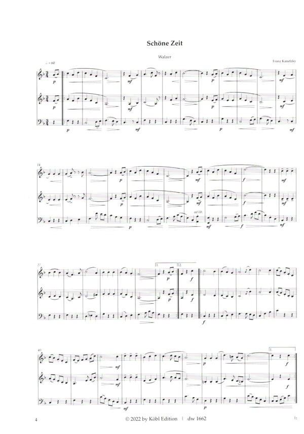 Landpartie-Trios Band 1 - Polkas und Walzer