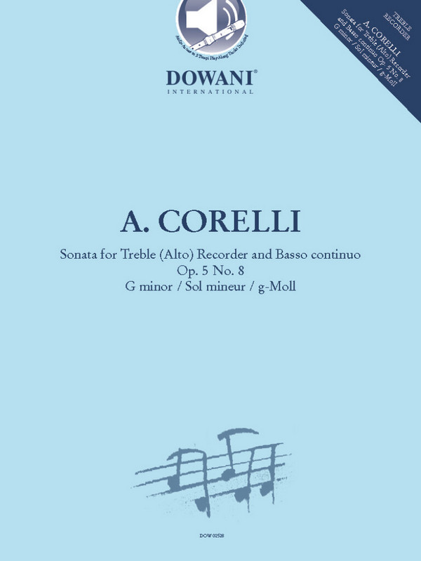 Sonate g-Moll op.5,8 (+Online Audio)