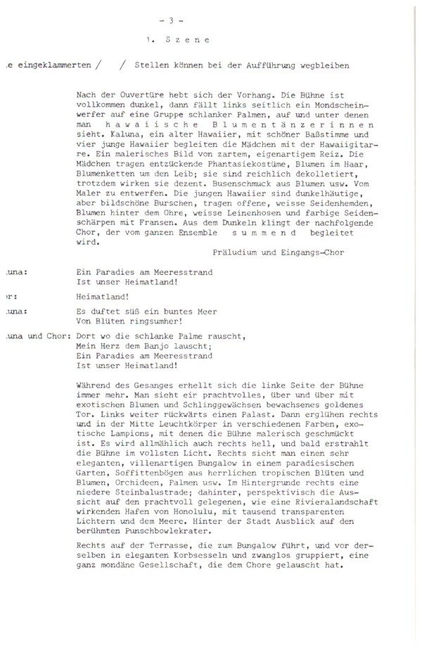 Die Blume von Hawaii